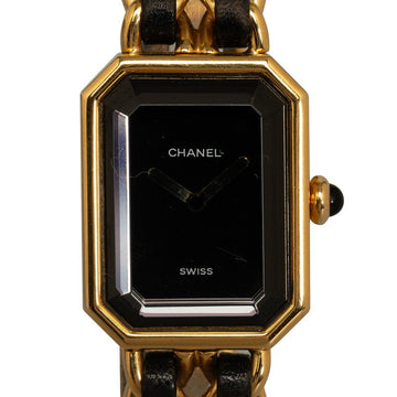 CHANEL CHANEL PREMIER H0001 Clock Meikki Gold Quartz