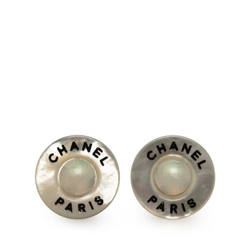 CHANEL Vintage Earring Mecky Gold Lady Earring Luxury