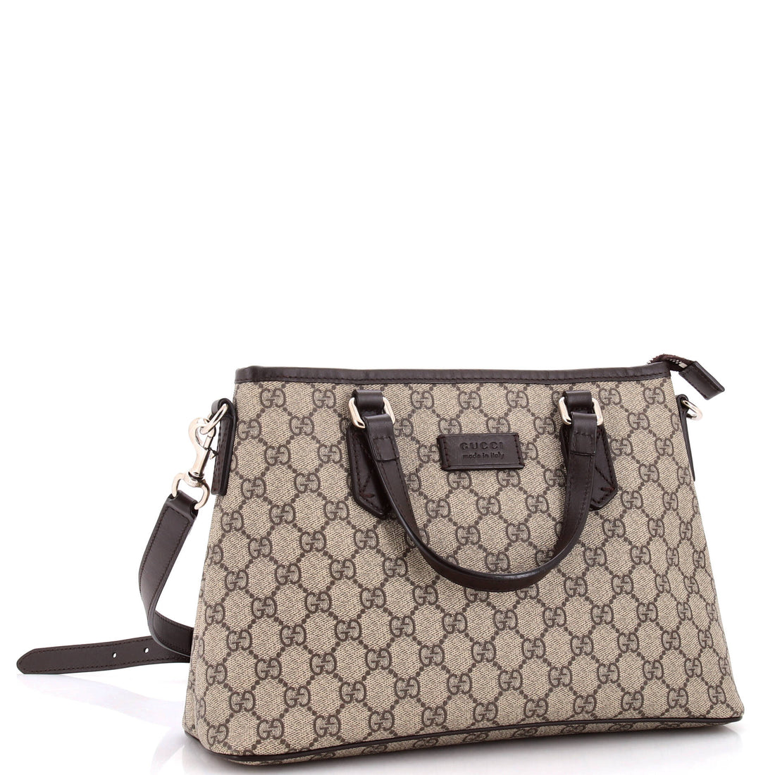 Convertible Zip Tote GG Coated Canvas Medium