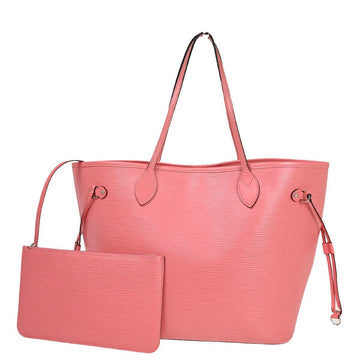 Louis Vuitton Neverfull Mm  Leather Tote Bag ()