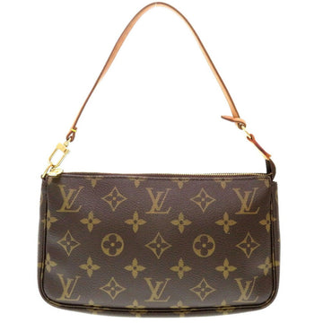 Louis Vuitton Pochette Accessoires  Canvas Clutch Bag ()