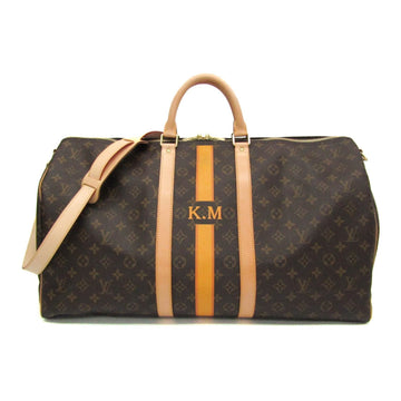 Louis Vuitton Keepall 55  Canvas Shoulder Bag ()