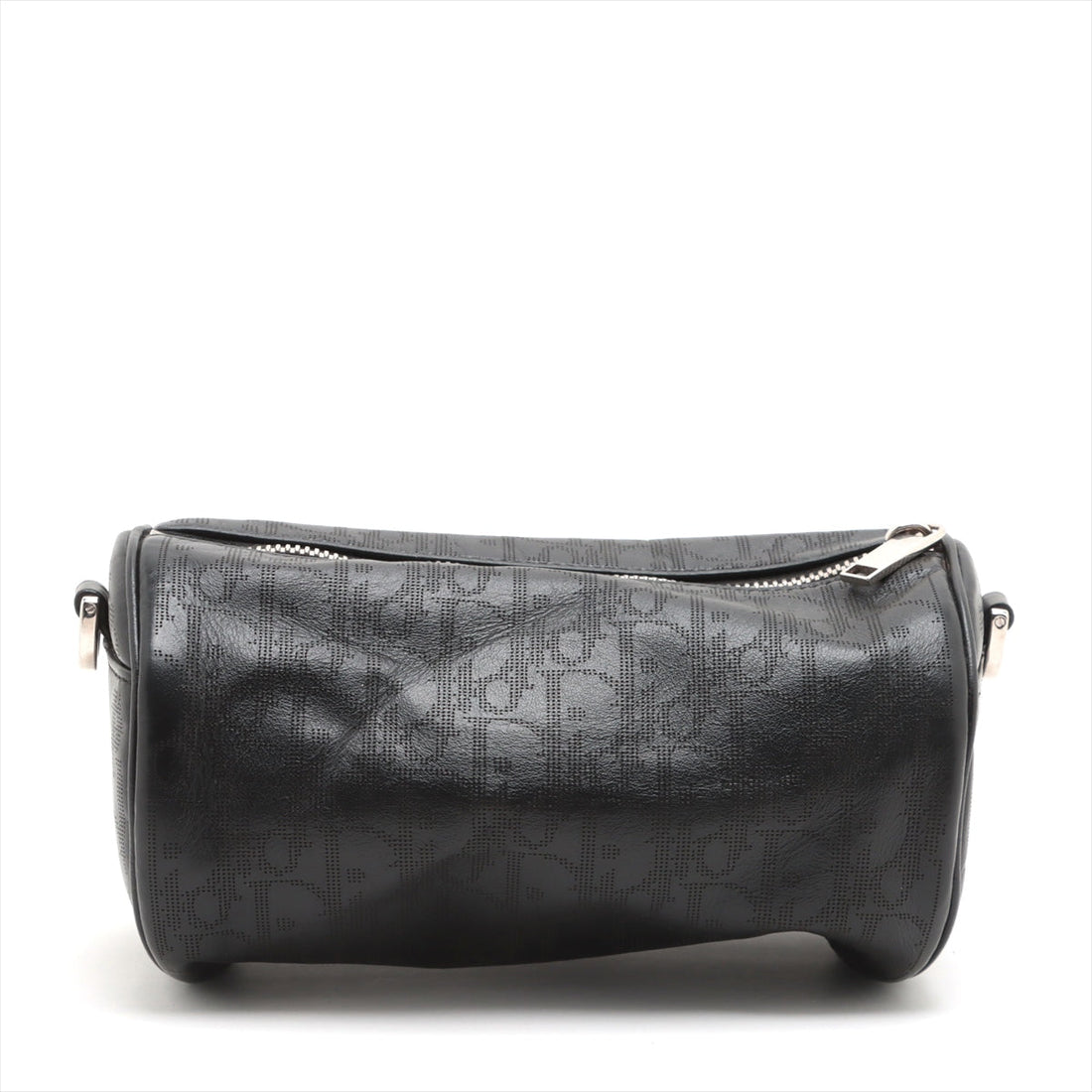 Christian Dior Leather Shoulder Bag Black