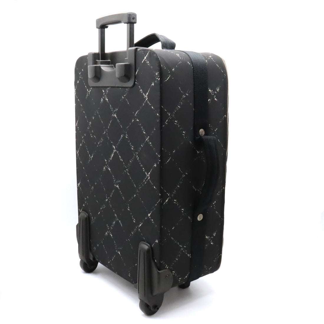 CHANEL Travel Line Carrying Bag Carrying Bag Carrying Bag Nylon Travel Bag Black Black White Black Blue Blue