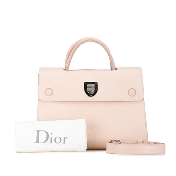 Dior EVER Handbag 2WAY M7001PTLW Pink Beige Leather  Dior