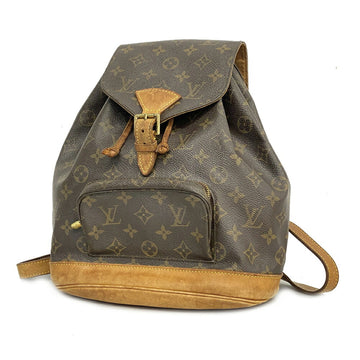 Louis Vuitton Montsouris  Canvas Backpack Bag ()