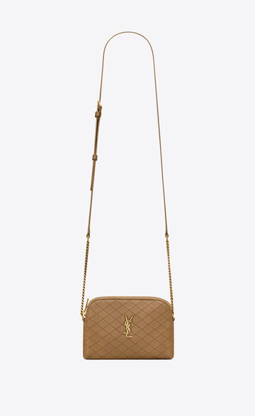 Saint Laurent Women Mini Gaby Quilted Leather Shoulder Bag