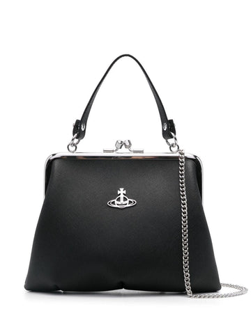 Vivienne Westwood Women Saffiano Finish Granny Frame Purse