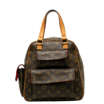 Louis Vuitton Monogram Exantry City Handbag M51161 Brown PVC Leather  Louis Vuitton