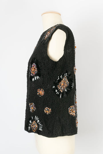 Top perlé Pierre Balmain