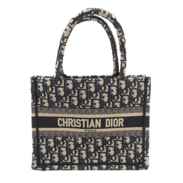 Dior Dior Book Tote Mall  Bag Linen  Navy Book Tote Bag Mall
