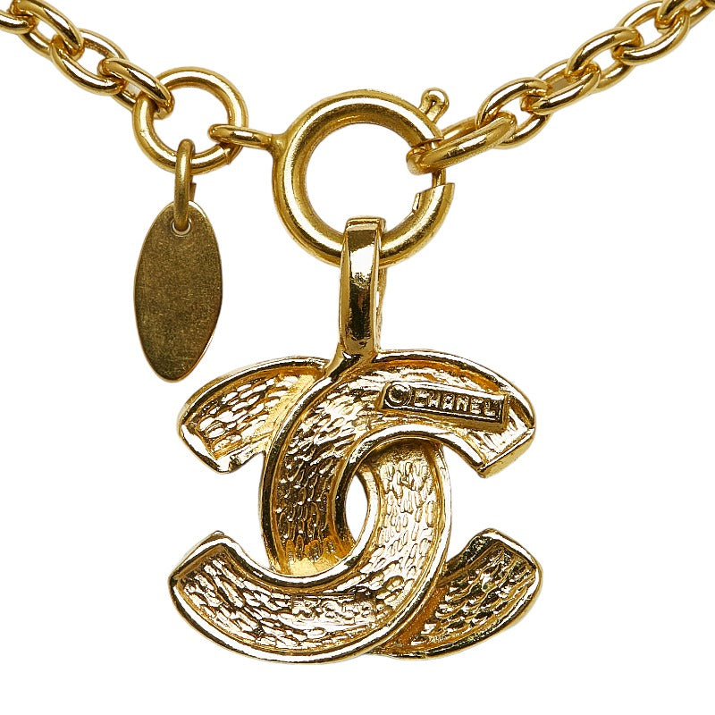 Chanel vintage mattress cocomark chain necklace g makeup ladies Chanel