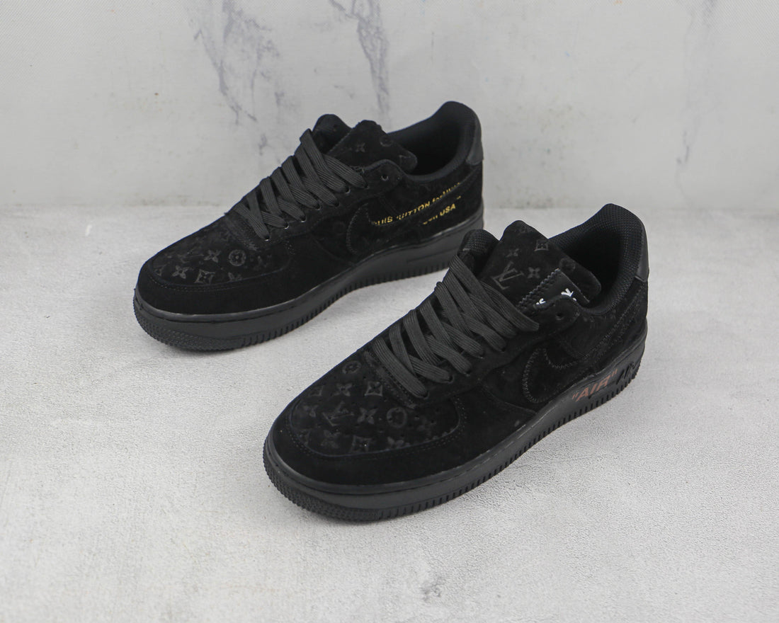 Custom LV x NK Air Force Monogram
