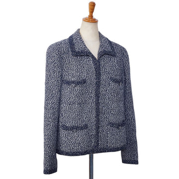CHANEL Chanel P08686V05287 Cotton/Wool/Nylon Navi White  Navi