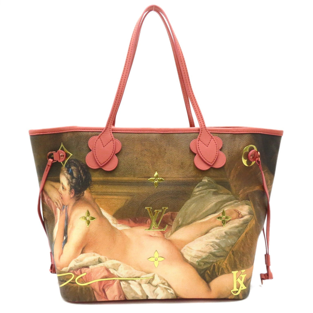Louis Vuitton Boucher ark MM Tote Bag PVC Coated Canvas Musters Collection  Pink M43357