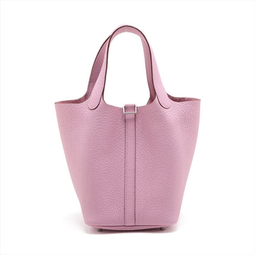 Hermes Picotin Lock 18 PM clémence silvestre Silver G  Z 2021