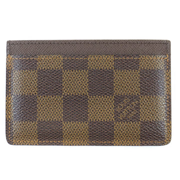 Louis Vuitton Louis Vuitton Portecourt Shrimp Card Case Damian Canvas Eve Brown Small Compact Thin  Damian Quality Weda