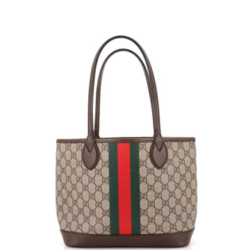 Ophidia Open Shopping Tote GG Coated Canvas Small