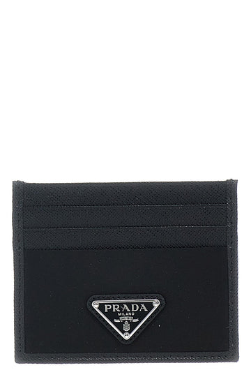Prada Men Re-Nylon Saffiano Cardholder