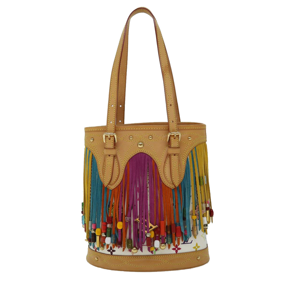 Louis Vuitton Bucket  Canvas Tote Bag ()