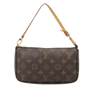 Louis Vuitton Pochette Accessoire  Canvas Clutch Bag ()