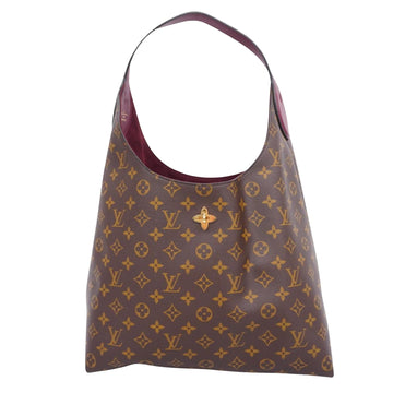 Louis Vuitton Hobo  Canvas Shoulder Bag ()