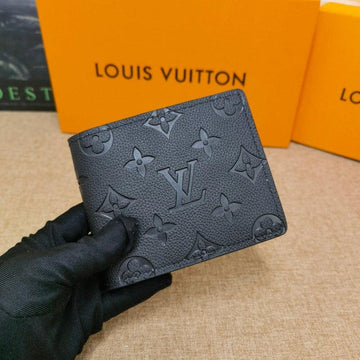 Makersluxe - Monogram Shadow Wallet Black