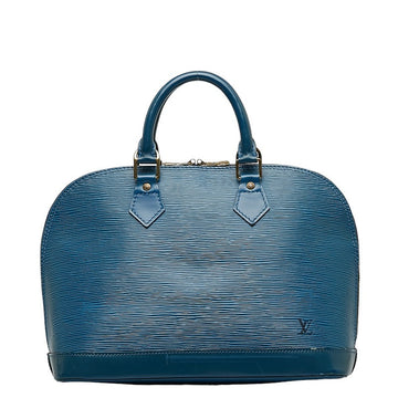Louis Vuitton Epic Alma Handbag M52145 Trad Blue Leather  Louis Vuitton