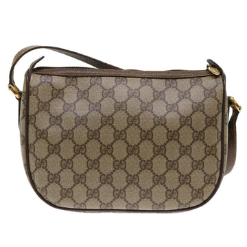 GUCCI GG Canvas Web Sherry Line Shoulder Bag Beige Red 89.02.032 ep1041