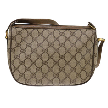 GUCCI GG Canvas Web Sherry Line Shoulder Bag Beige Red 89.02.032 ep1044