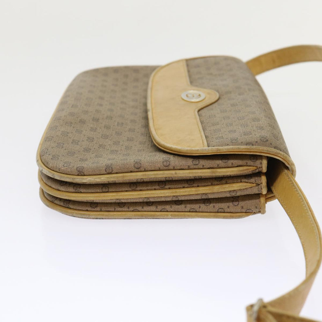GUCCI Micro GG Canvas Shoulder Bag PVC Leather Beige 004•106•0024 ep1082