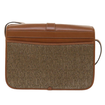 GUCCI Shoulder Bag Canvas Leather Brown 001-113-0613 ep1095