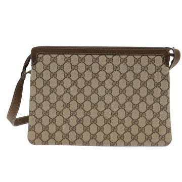 GUCCI GG Canvas Web Sherry Line Shoulder Bag Beige Red 001•16•4085 ep1097
