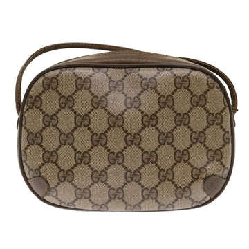 GUCCI GG Canvas Web Sherry Line Shoulder Bag Beige Red 89.02.066 ep1110
