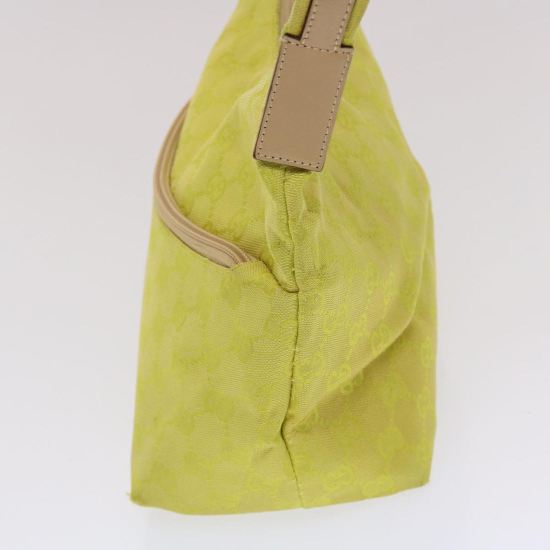 GUCCI GG Canvas Shoulder Bag Yellow ep1117