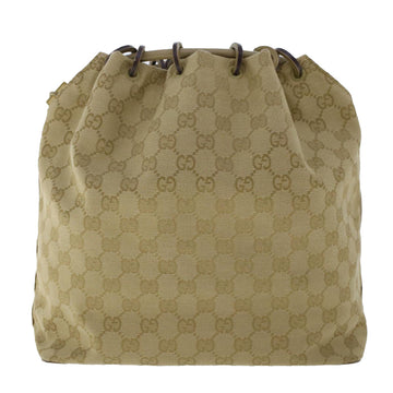 GUCCI GG Canvas Shoulder Bag Beige ep1301