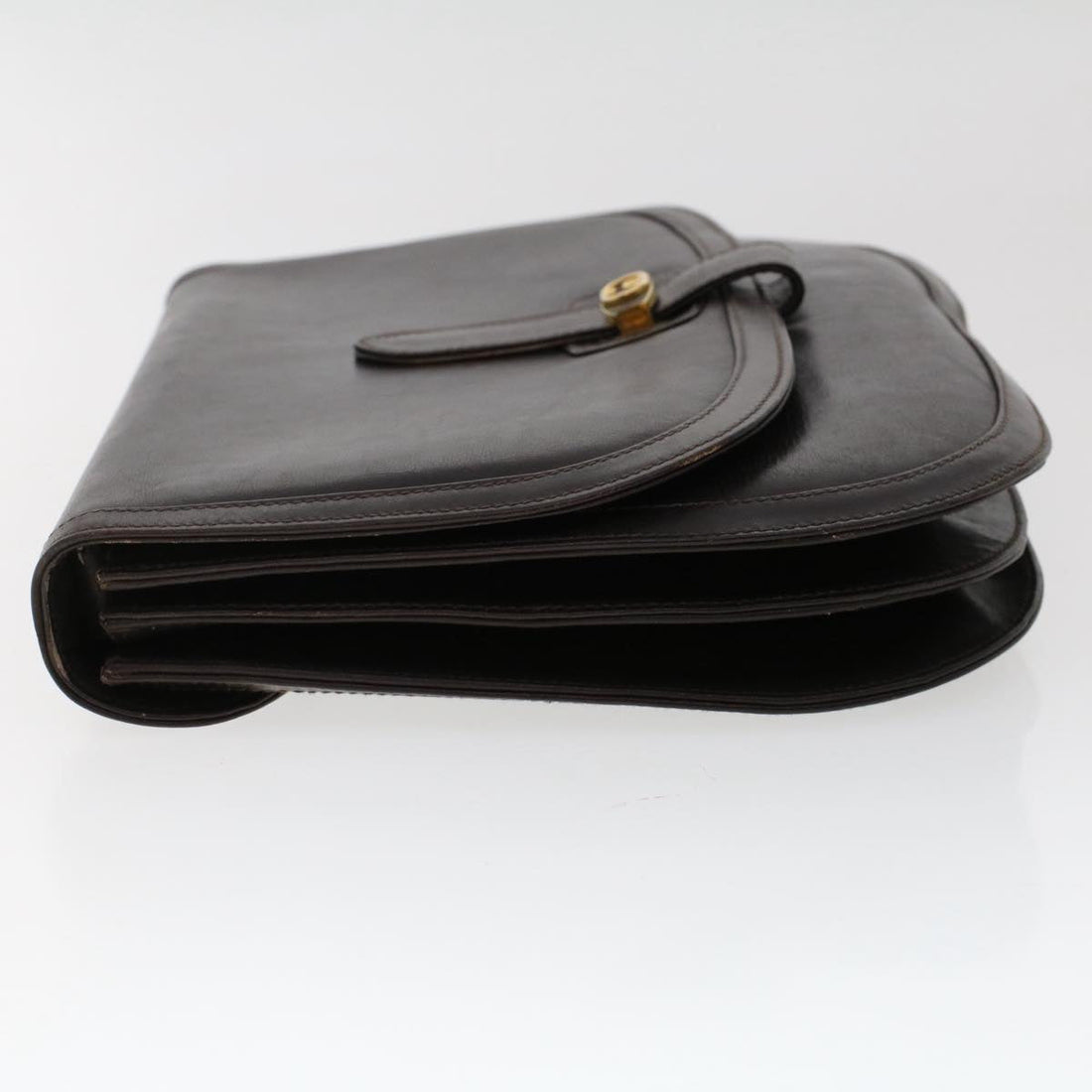 GUCCI Shoulder Bag Leather Brown ep1303