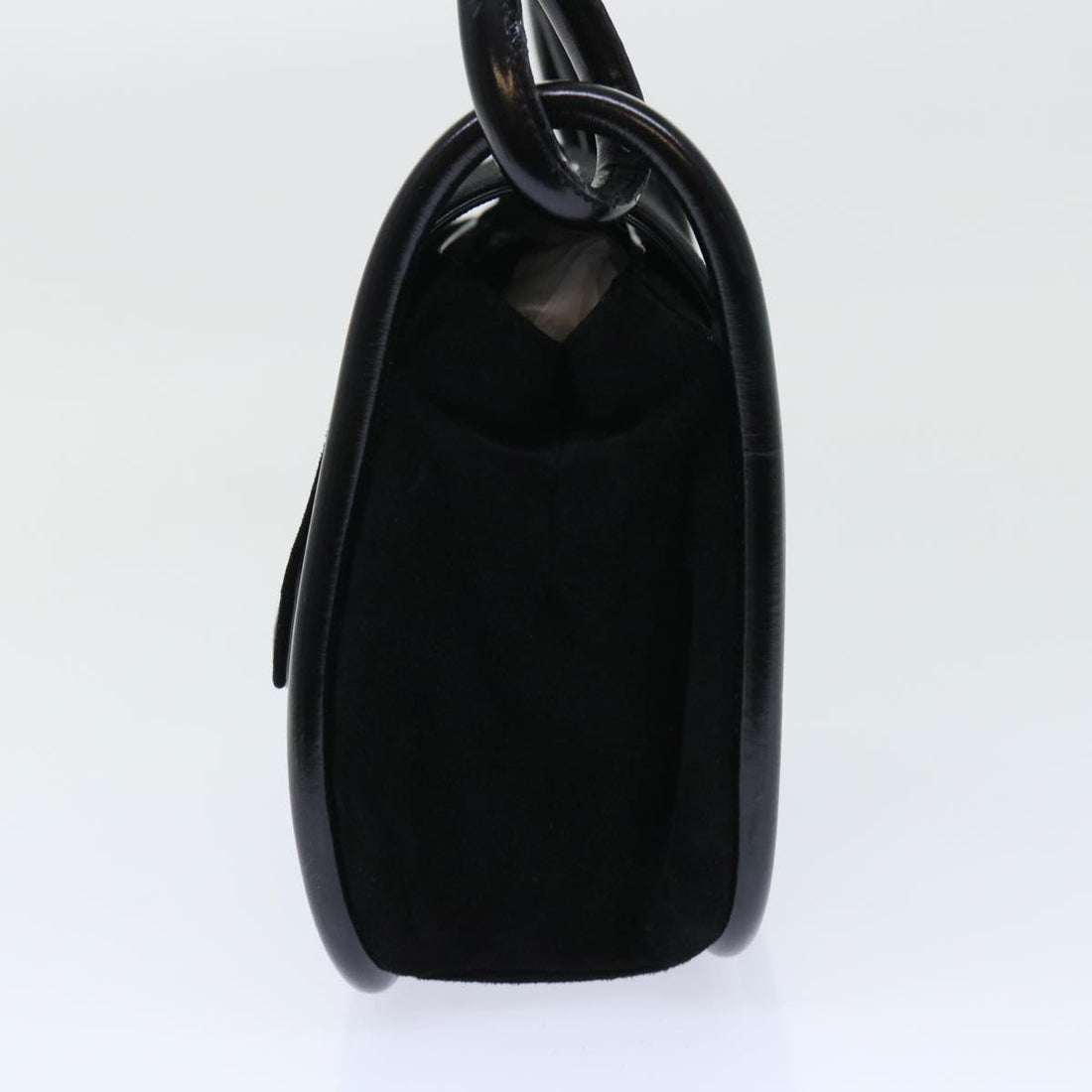 GUCCI Shoulder Bag Suede Black 001•2684•177 ep1357