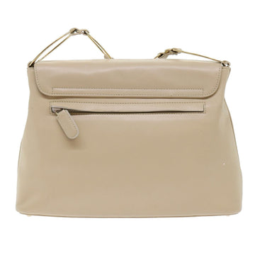 GUCCI Shoulder Bag Leather Beige 001•3444•180 ep1364