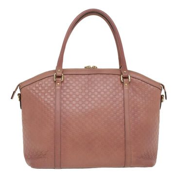 GUCCI Micro GG Canvas Shoulder Bag Pink 449657 ep1458