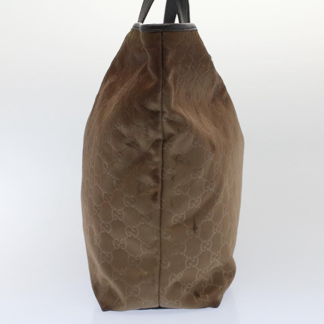 GUCCI GG Canvas Tote Bag Brown 211525 ep1487