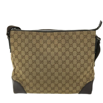 GUCCI GG Canvas Shoulder Bag Beige Brown 110054 ep1545