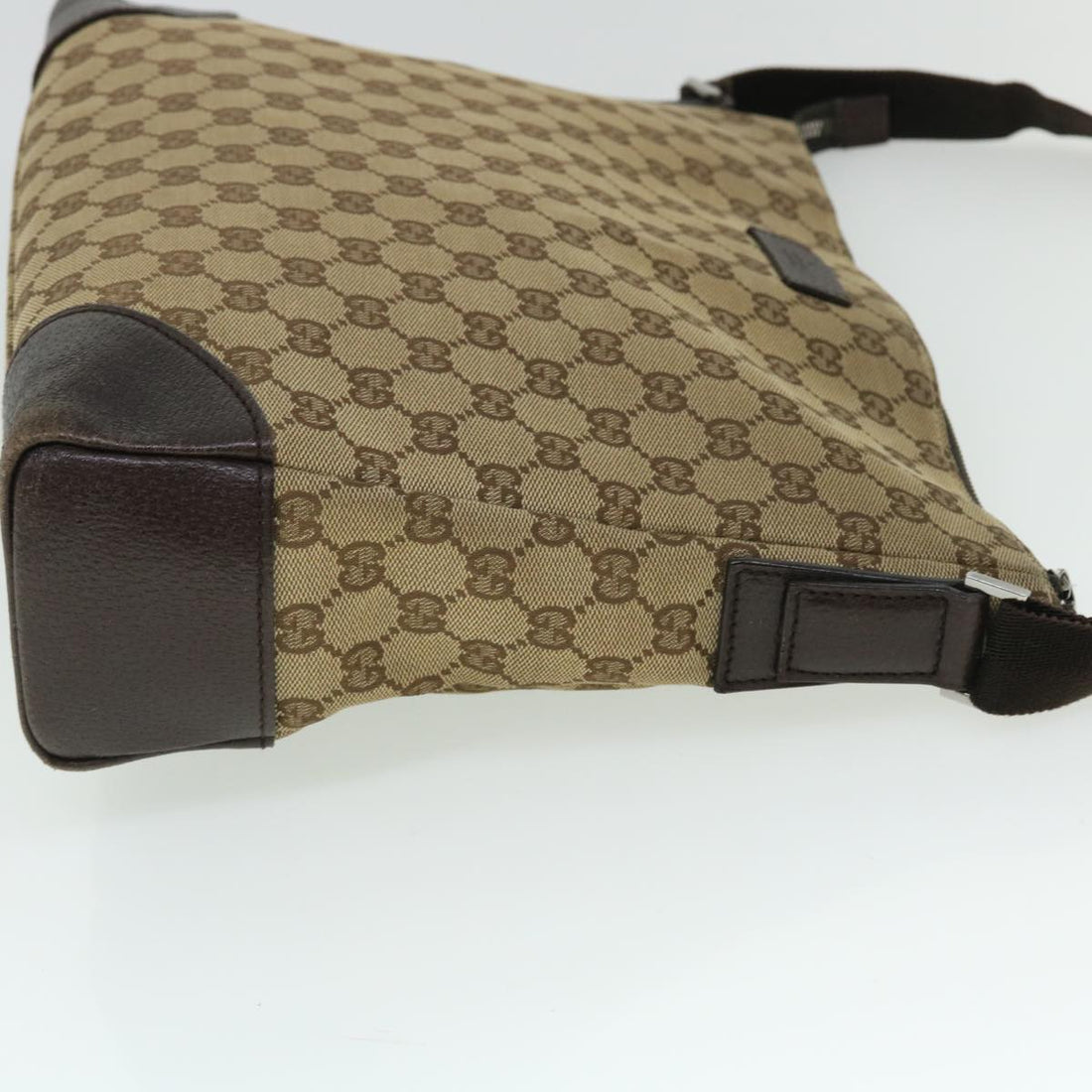 GUCCI GG Canvas Shoulder Bag Beige Brown 110054 ep1545
