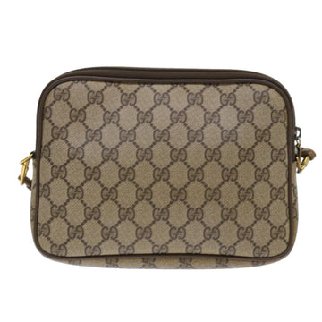 GUCCI GG Canvas Shoulder Bag PVC Leather Beige 97 02 068 ep1569