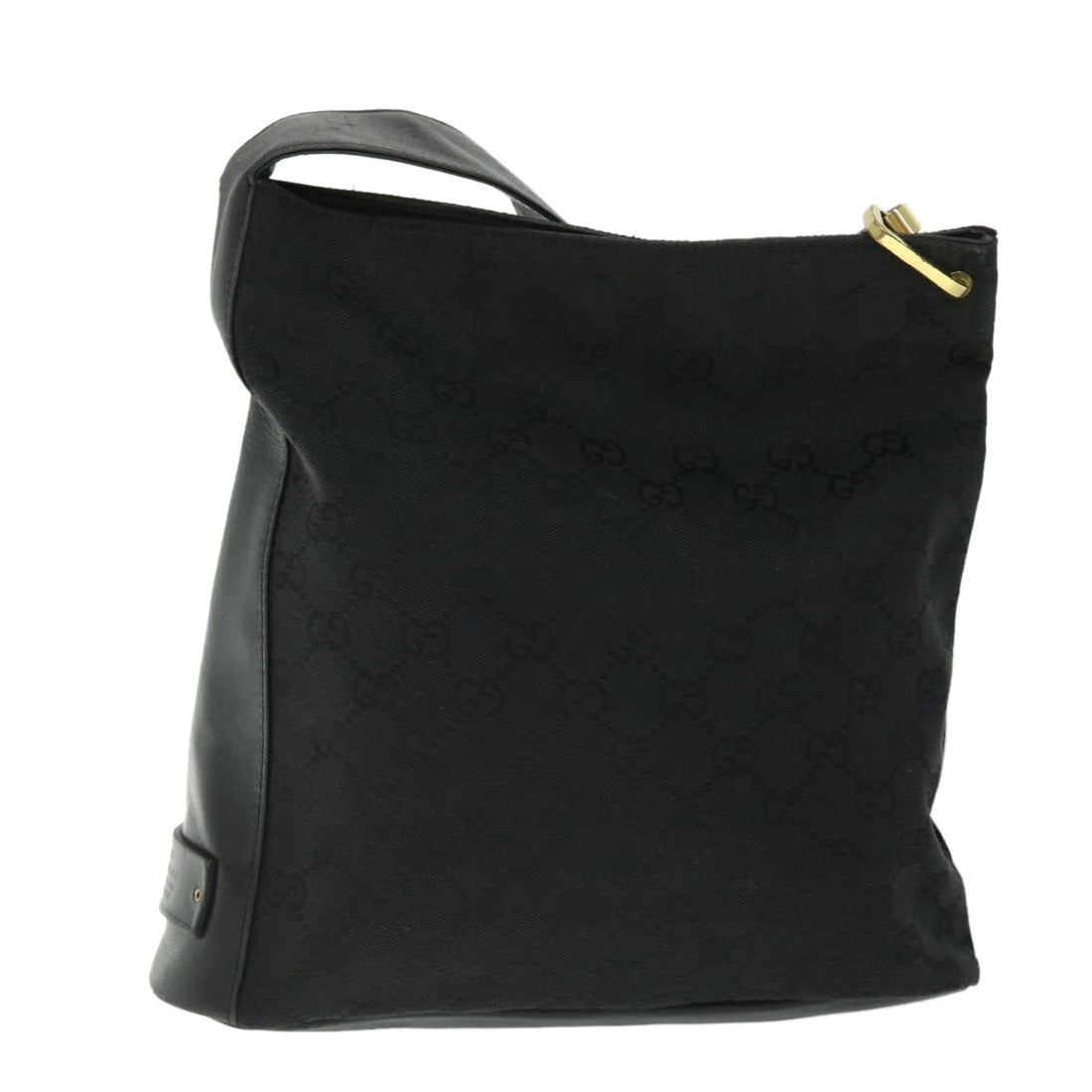 GUCCI GG Canvas Shoulder Bag Black 91761 ep1584