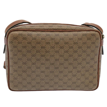 GUCCI Micro GG Canvas Web Sherry Line Shoulder Bag Beige Red 007 904 ep1647