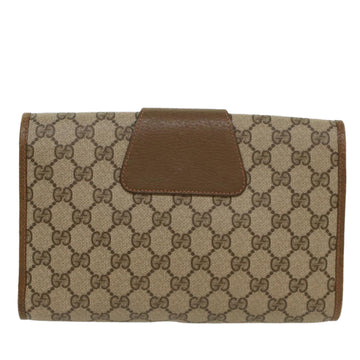 GUCCI GG Canvas Web Sherry Line Clutch Bag Beige Red Green 89 01 030 ep1704