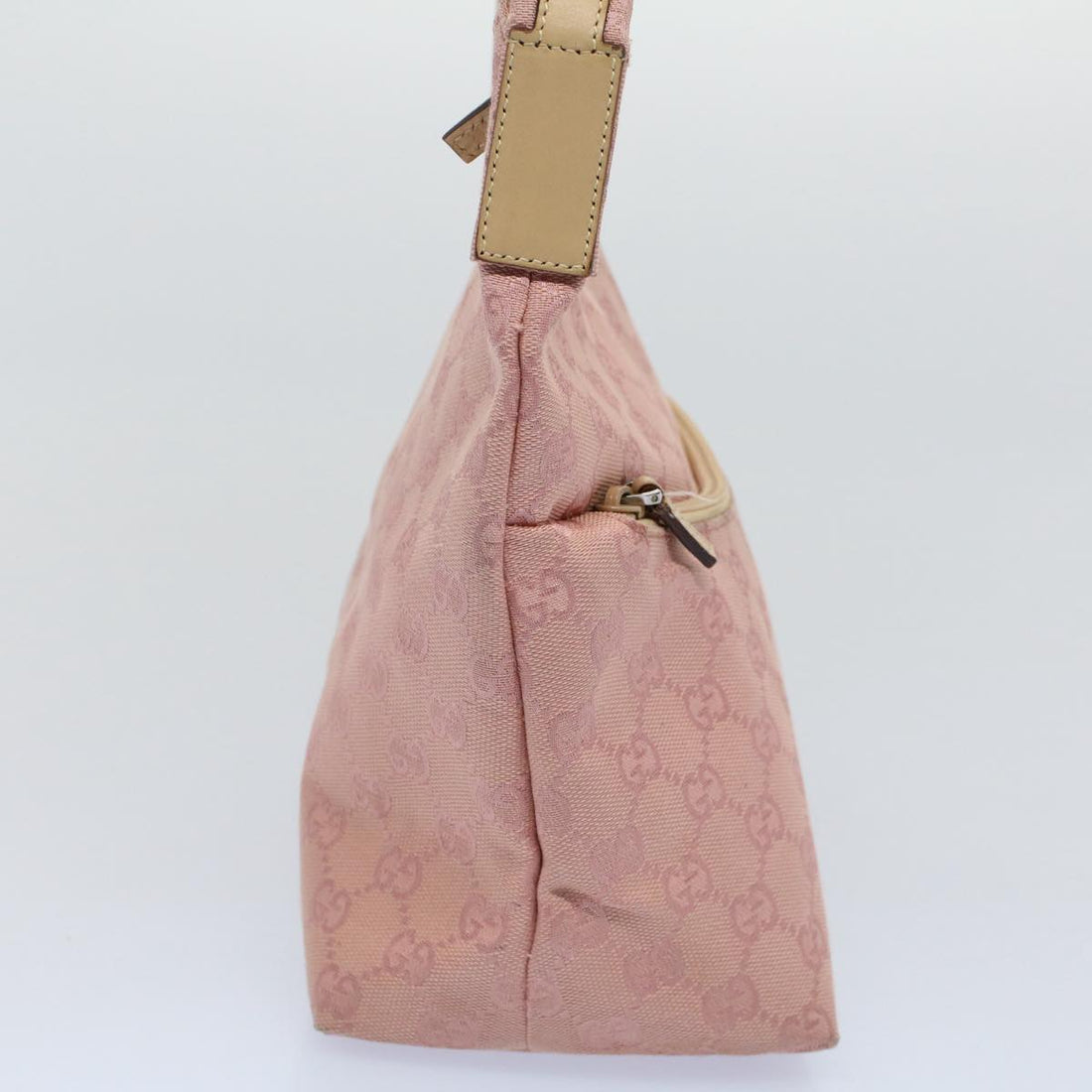 GUCCI GG Canvas Shoulder Bag Pink 001 3386 ep1845