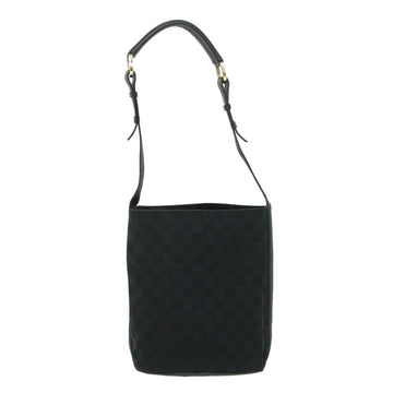 GUCCI GG Canvas Shoulder Bag Black 001 4286 ep1868