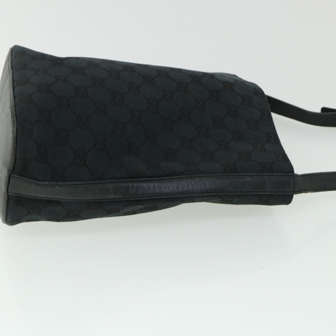 GUCCI GG Canvas Shoulder Bag Black 001 4286 ep1868